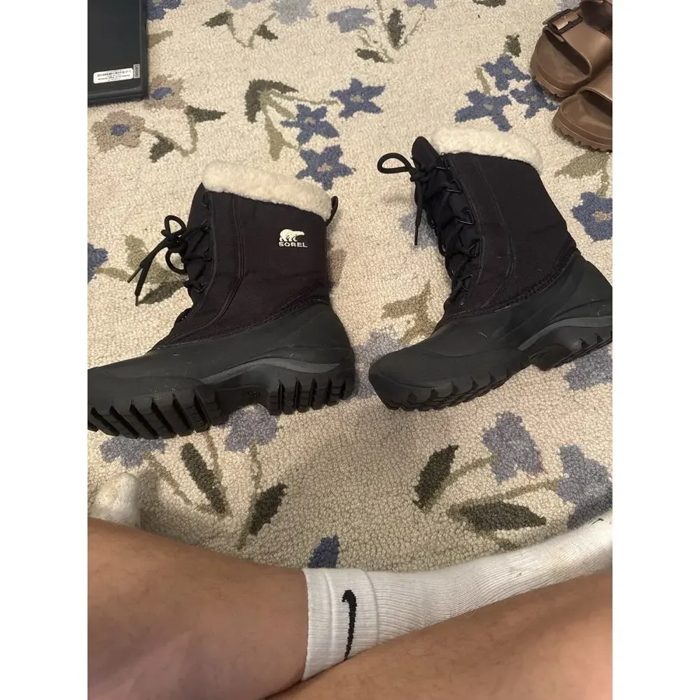Sorel Women’s Size 7 Winter Boots, Waterproof & Insulated, Excellent